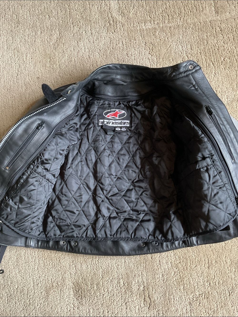 Alpinestars Vintage Motorcycle Jacket - Picture 3 of 6